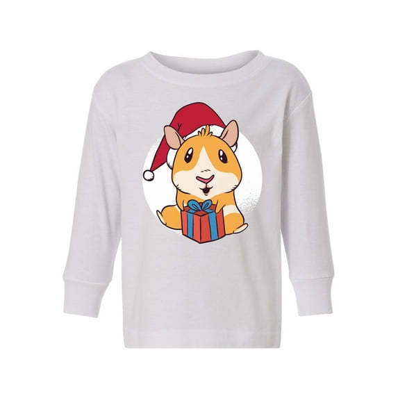 Awkward Styles Christmas Long Sleeve Shirt for Girls Boys Toddler Xmas Guinea Pig Shirt
