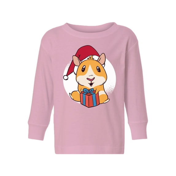 Awkward Styles Christmas Long Sleeve Shirt for Girls Boys Toddler Xmas Guinea Pig Shirt
