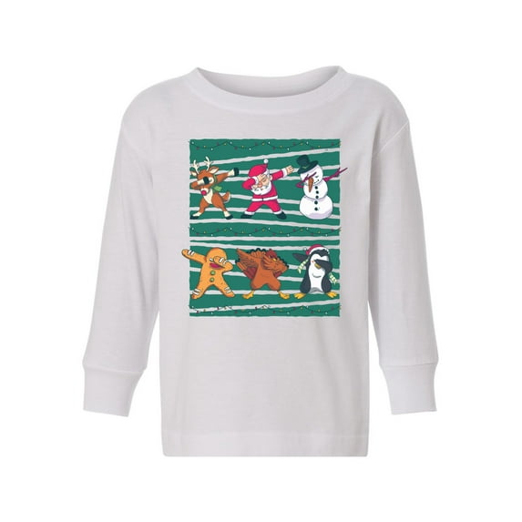 Awkward Styles Christmas Long Sleeve Shirt for Girls Boys Toddler Xmas Squad Dance Shirt