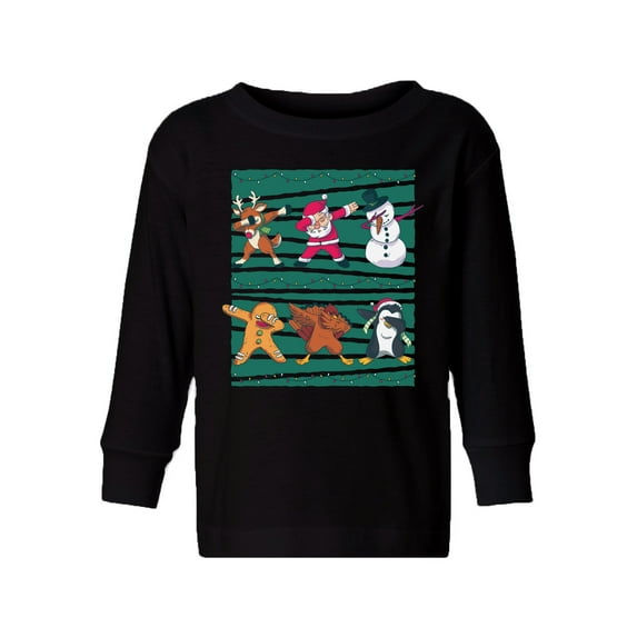 Awkward Styles Christmas Long Sleeve Shirt for Girls Boys Toddler Xmas Squad Dance Shirt