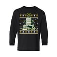 thumbnail image 1 of Awkward Styles Christmas Long Sleeve Shirt for Kids Youth Boys Girls Auto Xmas Tree Shirt, 1 of 4