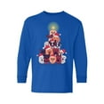 thumbnail image 1 of Awkward Styles Christmas Long Sleeve Shirt for Kids Youth Boys Girls Dog Xmas Tree Shirt, 1 of 4