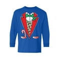 thumbnail image 1 of Awkward Styles Christmas Long Sleeve Shirt for Kids Youth Boys Girls Green Xmas Tuxedo Shirt, 1 of 4