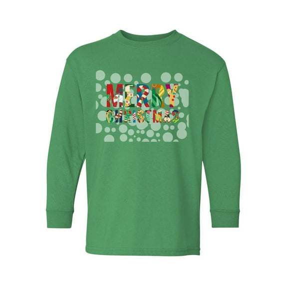 Awkward Styles Christmas Long Sleeve Shirt for Kids Youth Boys Girls Merry Xmas Shirt