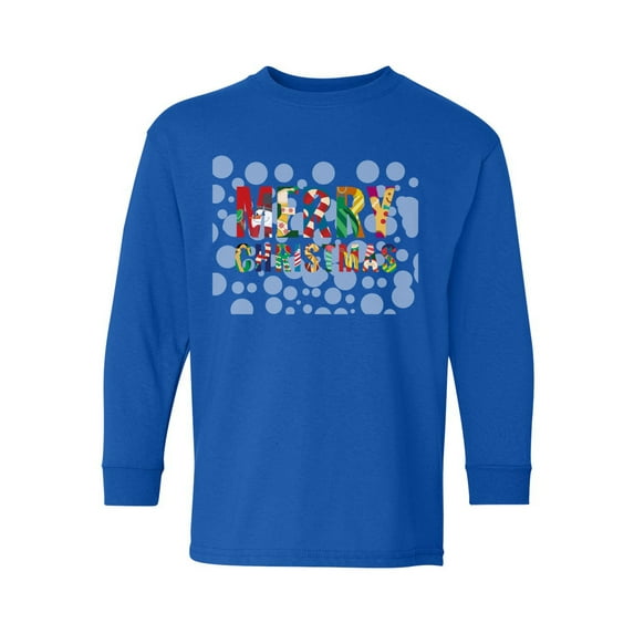 Awkward Styles Christmas Long Sleeve Shirt for Kids Youth Boys Girls Merry Xmas Shirt