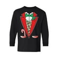 thumbnail image 1 of Awkward Styles Ugly Christmas Long Sleeve Shirt for Kids Youth Boys Girls Red Xmas Shirt, 1 of 4