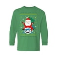 thumbnail image 1 of Awkward Styles Christmas Long Sleeve Shirt for Kids Youth Boys Girls Santa Xmas Shark Shirt, 1 of 4