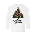thumbnail image 1 of Awkward Styles Christmas Long Sleeve Shirt for Kids Youth Boys Girls Xmas Meowee Shirt Cat Tree, 1 of 4