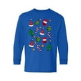 thumbnail image 1 of Awkward Styles Christmas Long Sleeve Shirt for Kids Youth Boys Girls Xmas Pattern Shirt, 1 of 4