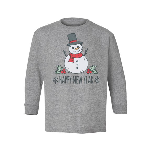 Awkward Styles Christmas Long Sleeve Shirt for Kids Youth Boys Girls Xmas Snowman Shirt