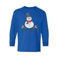 thumbnail image 1 of Awkward Styles Christmas Long Sleeve Shirt for Kids Youth Boys Girls Xmas Snowman Shirt, 1 of 4