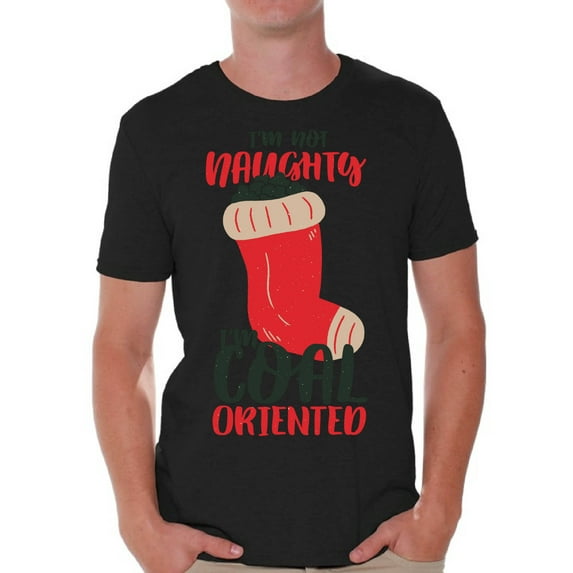 Awkward Styles Christmas Shirts for Men Xmas Coal T-Shirt