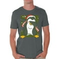 thumbnail image 1 of Awkward Styles Christmas Shirts for Men Xmas Penguin T-Shirt, 1 of 4