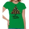 thumbnail image 1 of Awkward Styles Christmas Shirts for Women Xmas Cat T-Shirt, 1 of 4