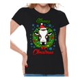 thumbnail image 1 of Awkward Styles Christmas Shirts for Women Xmas Mooey T-Shirt, 1 of 4
