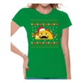 thumbnail image 1 of Awkward Styles Christmas Shirts for Women Xmas Taco T-Shirt, 1 of 4
