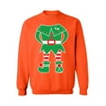 thumbnail image 1 of Awkward Styles Christmas Sweater Christmas Sweater Elf Suit Christmas Sweatshirt, 1 of 5