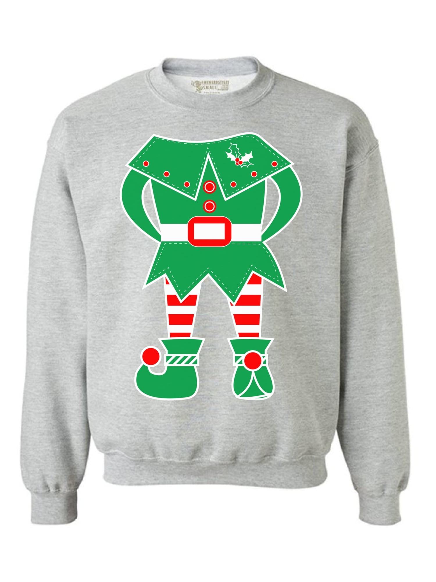 Awkward Styles Christmas Sweater Christmas Sweater Elf Suit Christmas Sweatshirt