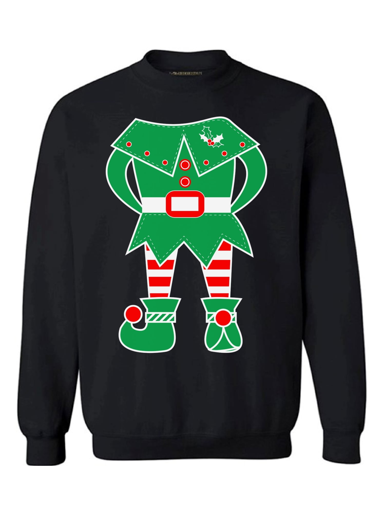 Awkward Styles Christmas Sweater Christmas Sweater Elf Suit Christmas Sweatshirt