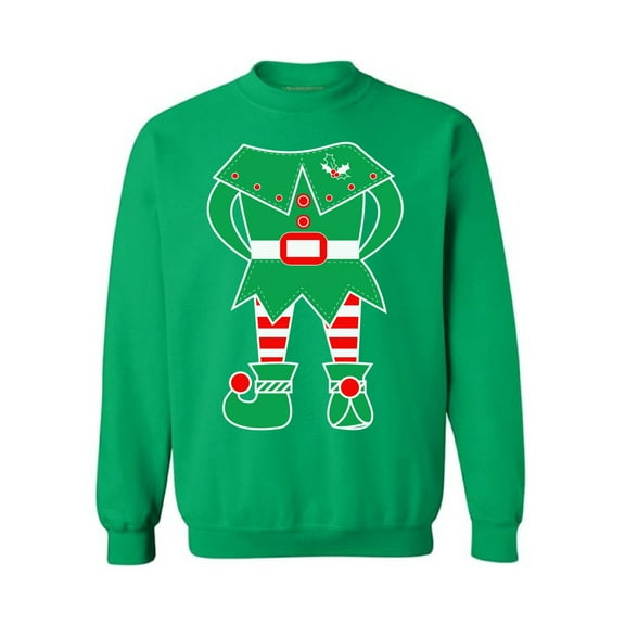 Awkward Styles Christmas Sweater Christmas Sweater Elf Suit Christmas Sweatshirt