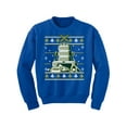 thumbnail image 1 of Awkward Styles Christmas Sweater for Boys Girls Kids Youth Auto Xmas Tree Sweatshirt, 1 of 4