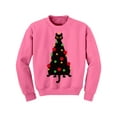 thumbnail image 1 of Awkward Styles Christmas Sweater for Boys Girls Kids Youth Cat Xmas Tree Sweatshirt, 1 of 4