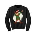 thumbnail image 1 of Awkward Styles Christmas Sweater for Boys Girls Kids Youth Dabbing Xmas Elf Sweatshirt, 1 of 4