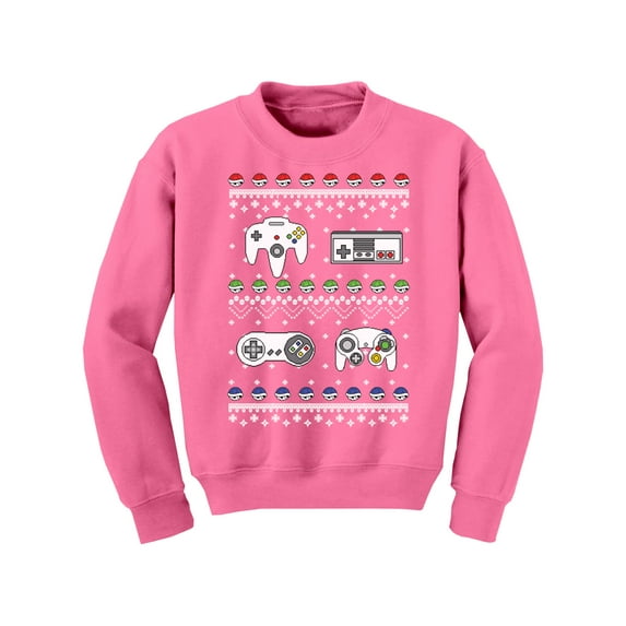 Awkward Styles Christmas Sweater for Boys Girls Kids Youth Gamer Xmas Sweatshirt