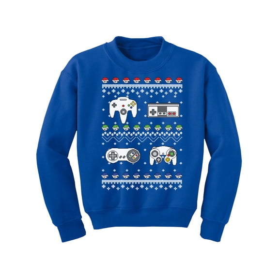 Awkward Styles Christmas Sweater for Boys Girls Kids Youth Gamer Xmas Sweatshirt