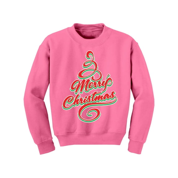 Awkward Styles Christmas Sweater for Boys Girls Kids Youth Merry Xmas Tree Sweatshirt