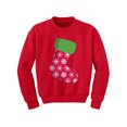 thumbnail image 1 of Awkward Styles Christmas Sweater for Boys Girls Kids Youth Stocking Snowflake Xmas Sweatshirt, 1 of 4
