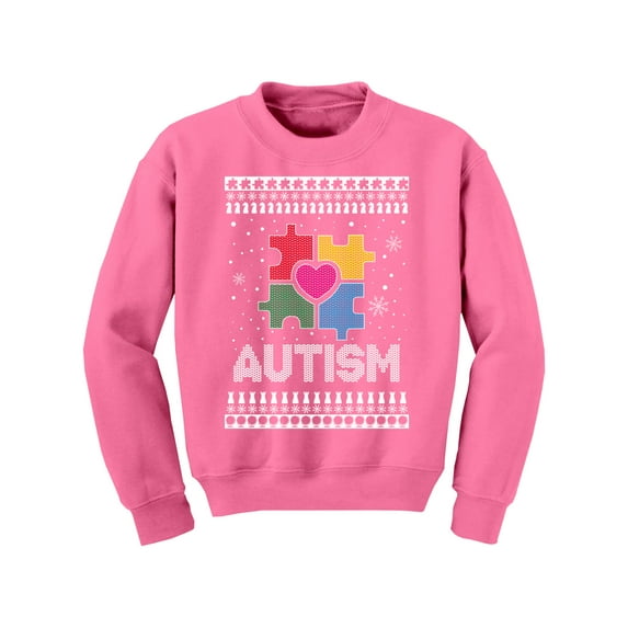 Awkward Styles Christmas Sweater for Boys Girls Kids Youth Xmas Autism Sweatshirt