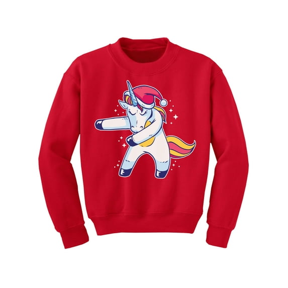 Awkward Styles Christmas Sweater for Boys Girls Kids Youth Xmas Dancing Unicorn Sweatshirt