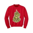 thumbnail image 1 of Awkward Styles Christmas Sweater for Boys Girls Kids Youth Xmas Dinosaur Sweatshirt, 1 of 4