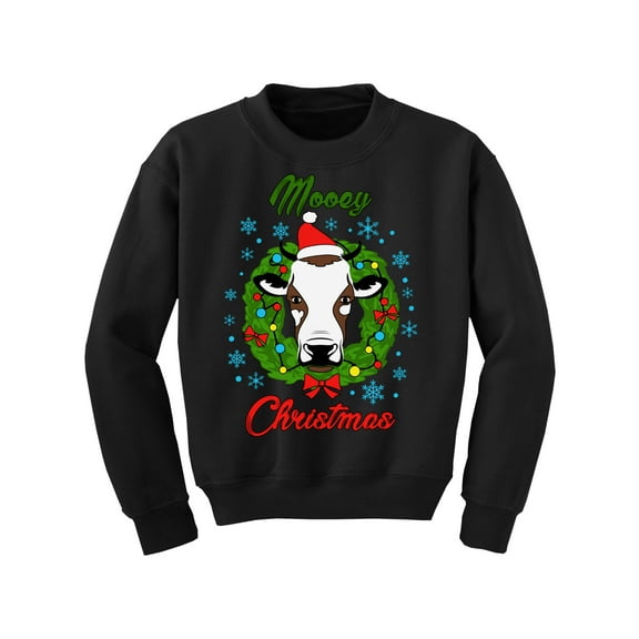 Awkward Styles Christmas Sweater for Boys Girls Kids Youth Xmas Mooey Sweatshirt