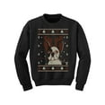 thumbnail image 1 of Awkward Styles Christmas Sweater for Boys Girls Kids Youth Xmas Puppy Sweatshirt, 1 of 4