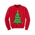 thumbnail image 1 of Awkward Styles Christmas Sweater for Boys Girls Kids Youth Xmas Tree Green Sweatshirt, 1 of 4