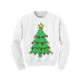 thumbnail image 1 of Awkward Styles Christmas Sweater for Boys Girls Kids Youth Xmas Tree Green Sweatshirt, 1 of 4