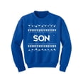 thumbnail image 1 of Awkward Styles Christmas Sweater for Boys Kids Youth Son Christmas Pattern Sweatshirt, 1 of 4