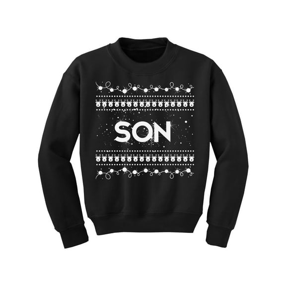 Awkward Styles Christmas Sweater for Boys Kids Youth Son Christmas Pattern Sweatshirt