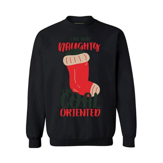 Awkward Styles Christmas Sweatshirt Xmas Coal Sweater