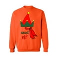 thumbnail image 1 of Awkward Styles Christmas Sweatshirt Xmas Elf Aunt Sweater, 1 of 5