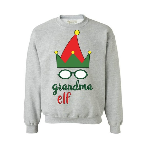 Awkward Styles Christmas Sweatshirt Xmas Elf Grandma Sweater