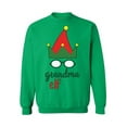 thumbnail image 1 of Awkward Styles Christmas Sweatshirt Xmas Elf Grandma Sweater, 1 of 5