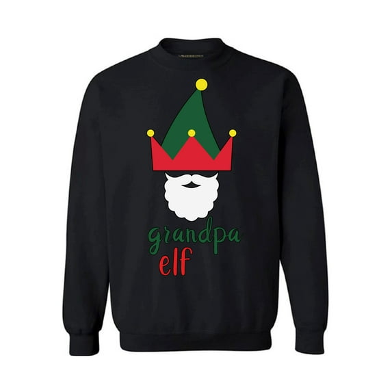 Awkward Styles Christmas Sweatshirt Xmas Elf Grandpa Sweater