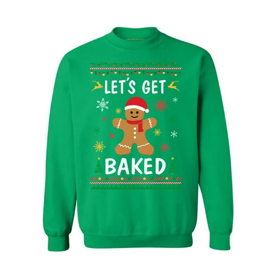 Awkward Styles Christmas Sweatshirt Xmas Gingerbread Man Sweater