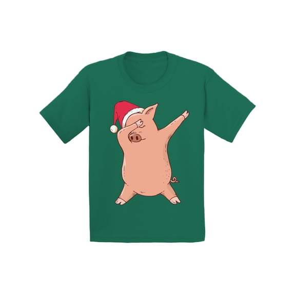 Awkward Styles Ugly Christmas T-Shirt for Baby Boys Girls Xmas Pig Dance Baby Shirt
