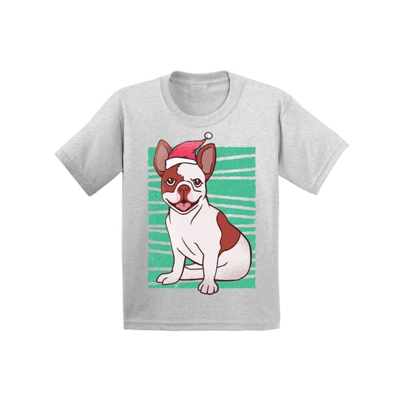 Awkward Styles Christmas T-Shirt for Baby Girls Boys Xmas Bulldog Baby Shirt