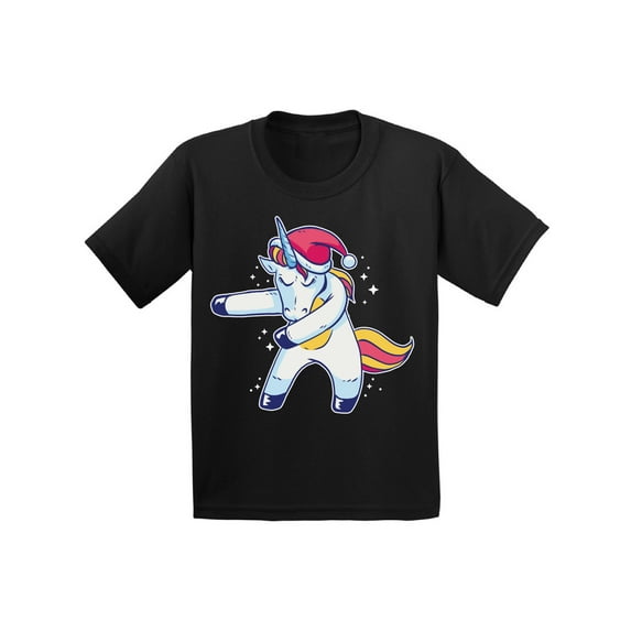 Awkward Styles Christmas T-Shirt for Baby Girls Boys Xmas Dancing Unicorn Baby Shirt