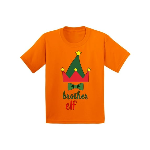 Awkward Styles Ugly Christmas T-Shirt for Boys Brother Xmas Elf Kids T Shirts